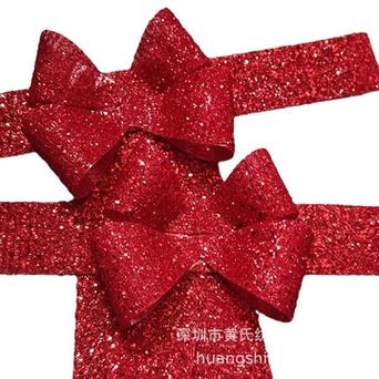 红色短毛葱布撒粉布 现货 惠州工厂实物拍摄圣诞布料月销5000